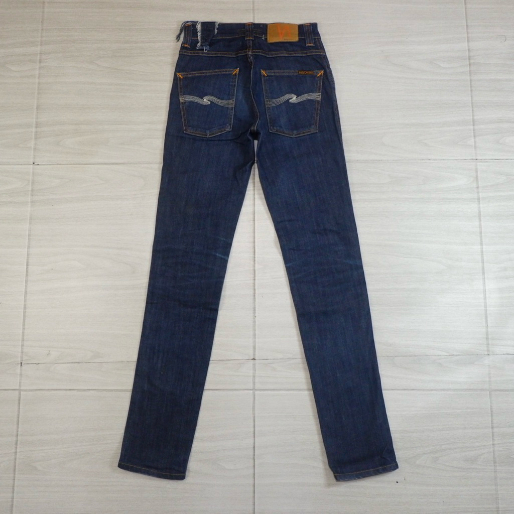 Nudie jeans (slim jim organic dry ecru embo)
