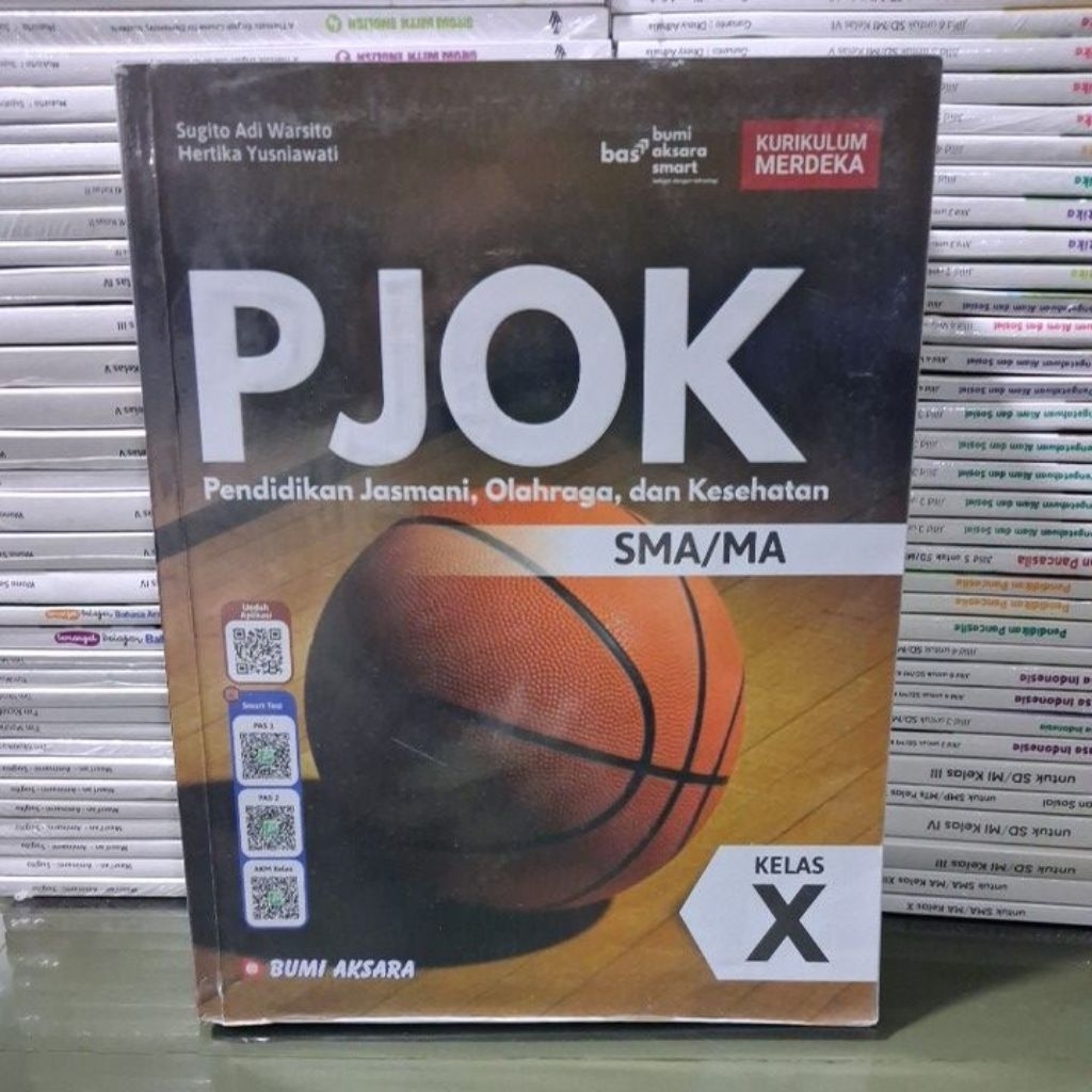 Buku Original PJOK SMA MA Kelas 10 K Merdeka BUMI AKSARA