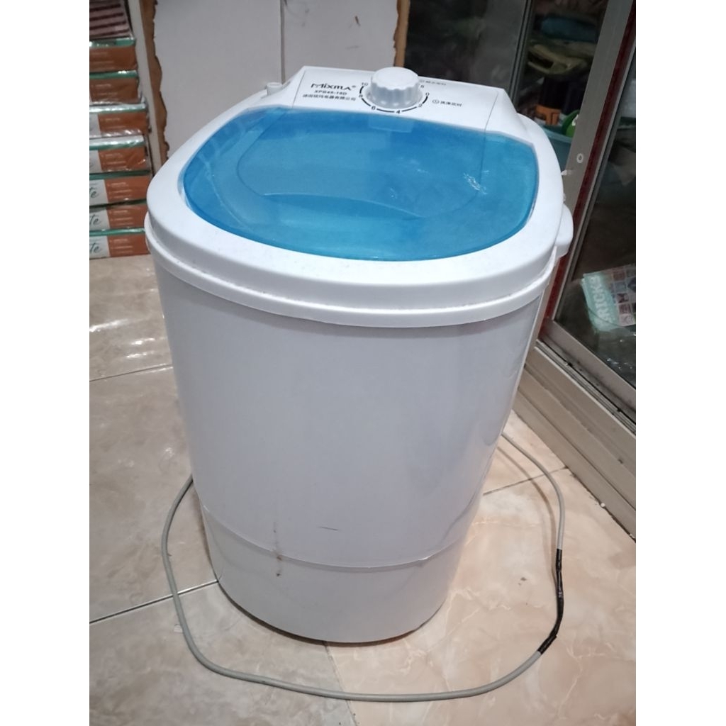 mesin cuci mini portable 4,5kg preloved