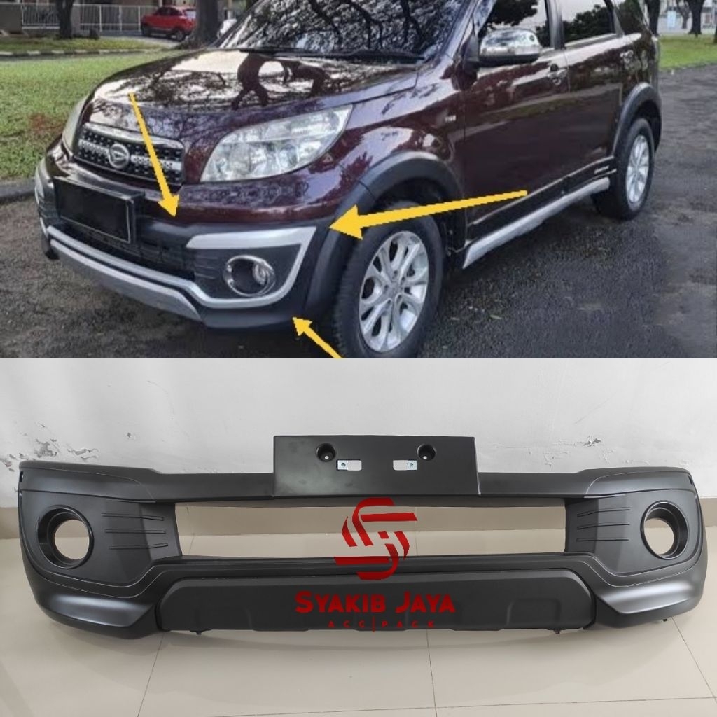 Body Kit Bumper Depan Terios Tx 2012-2014 Original Daihatsu