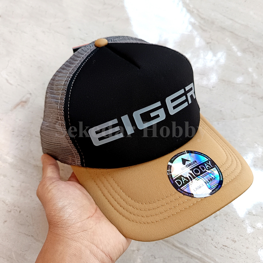 TOPI EIGER TRUCKER ILLINOIS BLACK