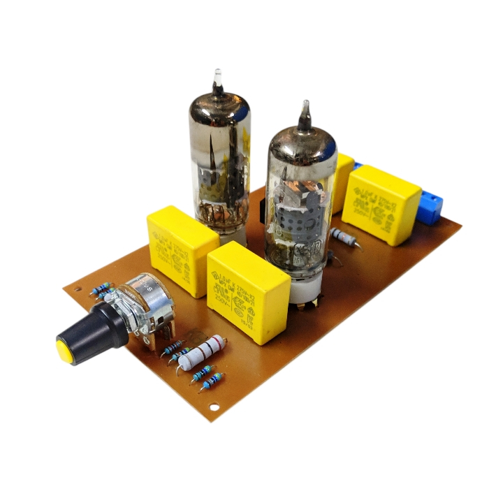 Kit preamp tabung tube 4EJ7 line stage stereo pre amplifier EF184