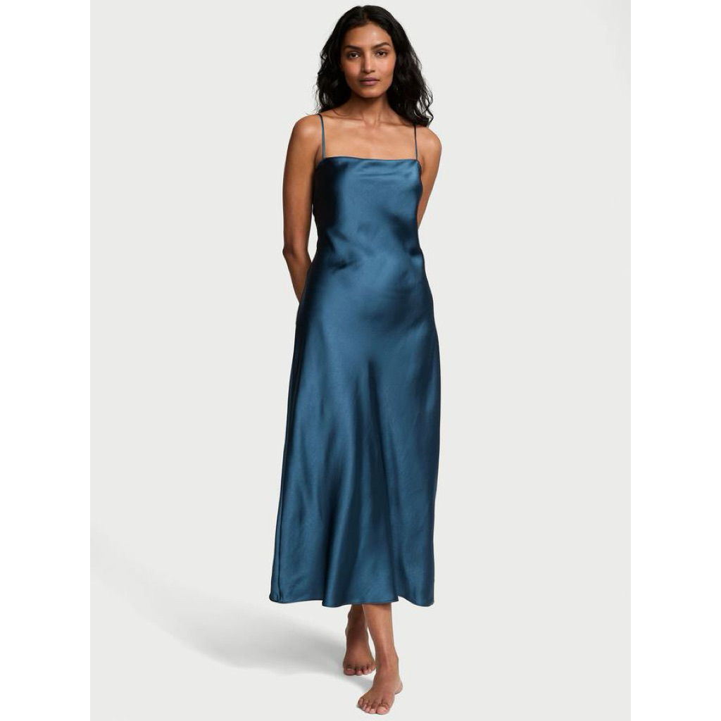 VICTORIA'S SECRET Luxe Satin Long Slip Dress