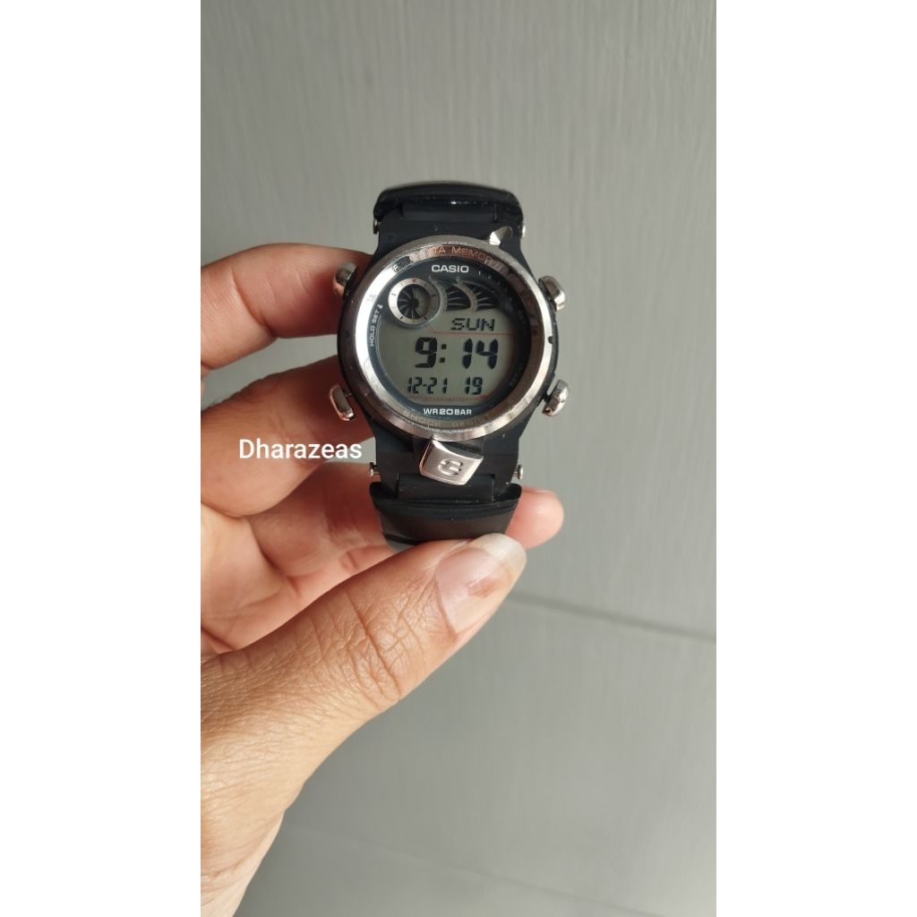 Jam G-Shock G-2900 tanpa bezel second bekas