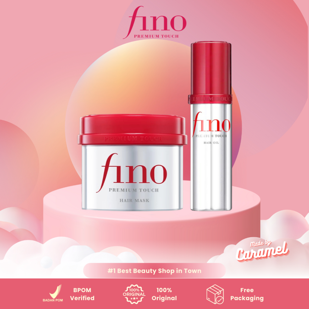 FINO Premium Touch Hair Mask & Touch Hair Oil - Masker Rambut