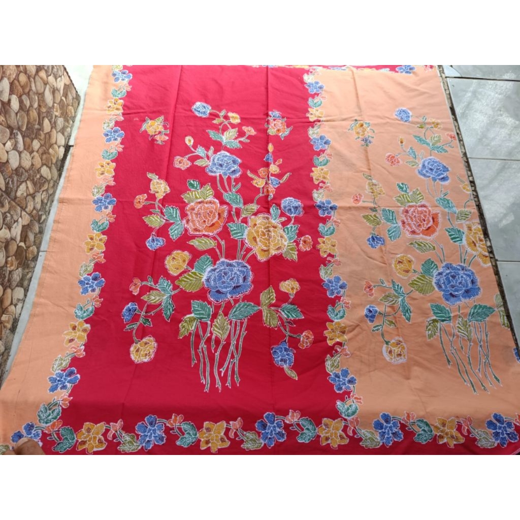 KAIN ENCIM BATIK CAP PEKALONGAN | KAIN ENCIM DASAR MOTIF GREJAKAN TANPA TUMPAL | KAIN ENCIM | BATIK 