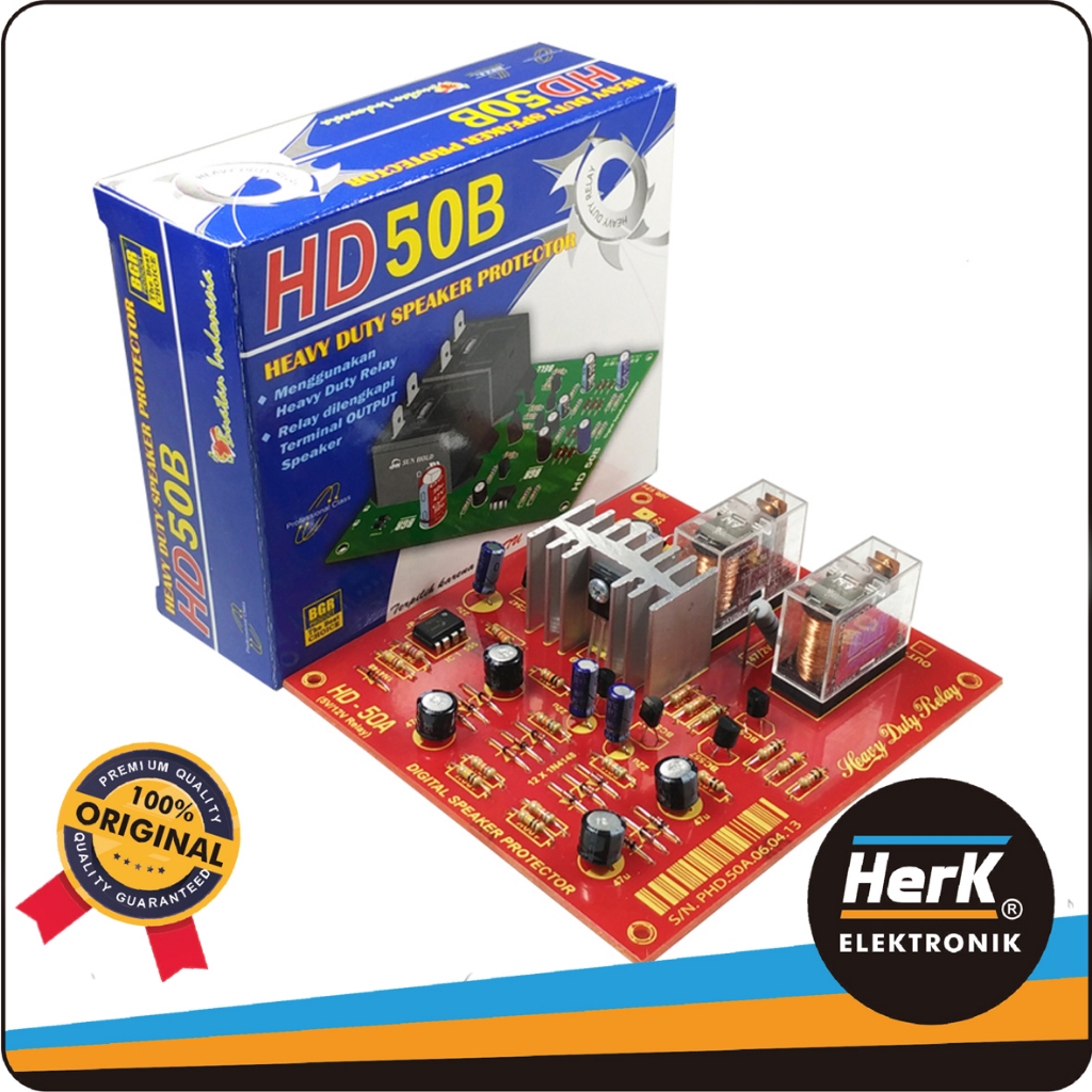 Kit Protek Protect HD 50B Bell BGR | Heavy Duty Delay Anti Jeduk DC Protector