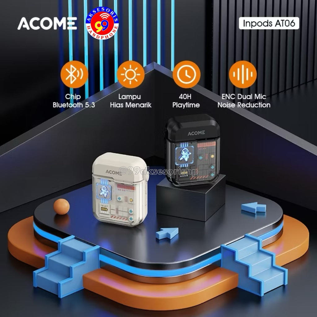 HEADSEAT BLUETOOTH /TWS ACOME AT06