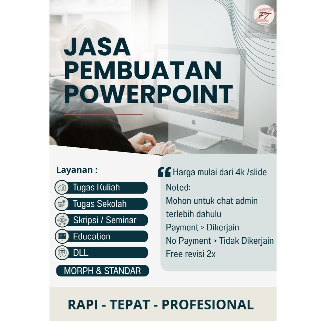 Jasa Pembuatan PPT