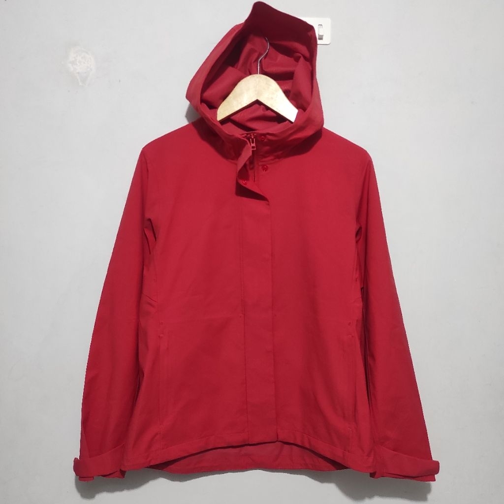 Uniqlo Women's BLOCKTECH Utility Parka Peach 3D Cut