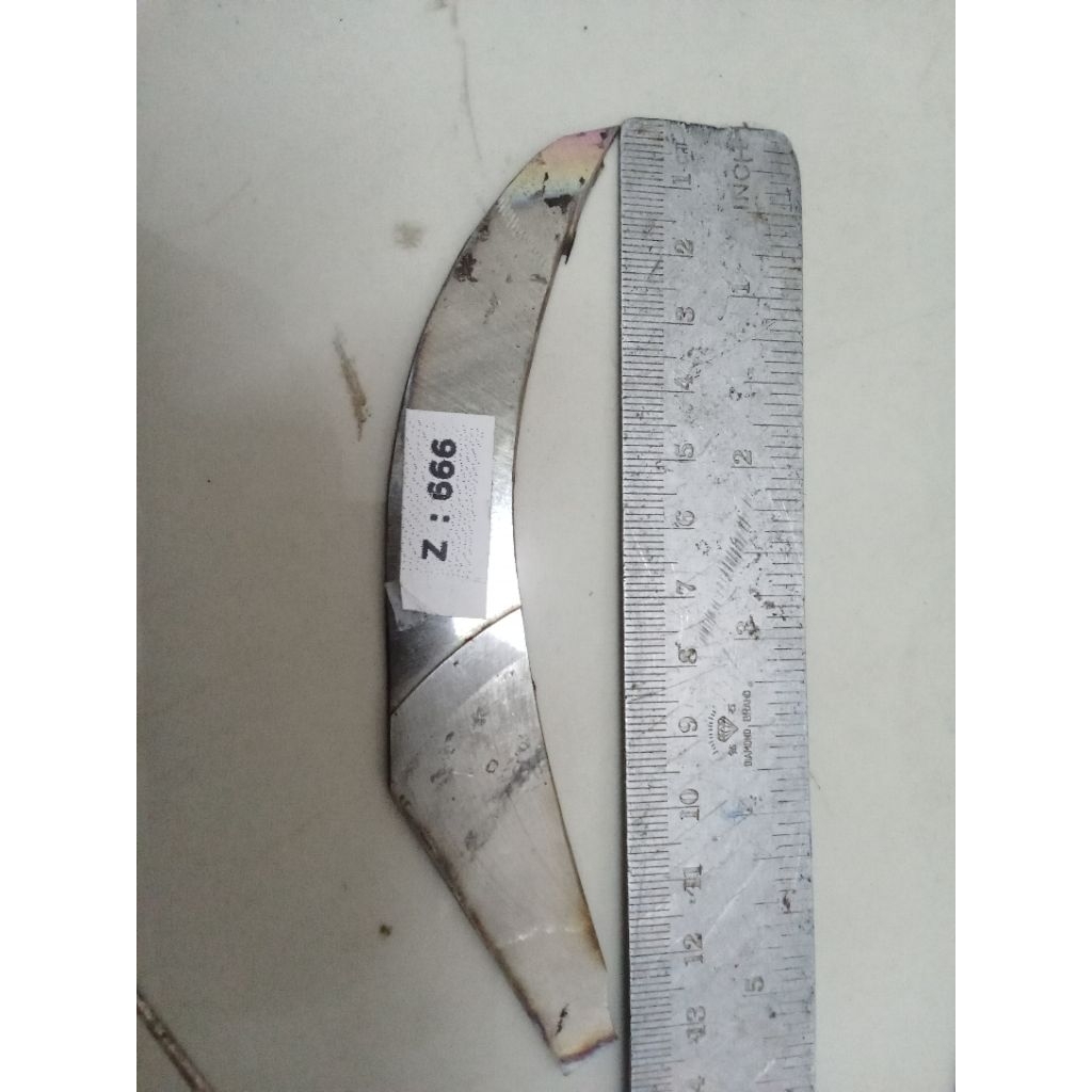 Baja HSS DMo9 Pelangi Tinaly Original Keras Bahan Pisau Mutik Temutik Tiuk Seselet Pengutik Raut Ste