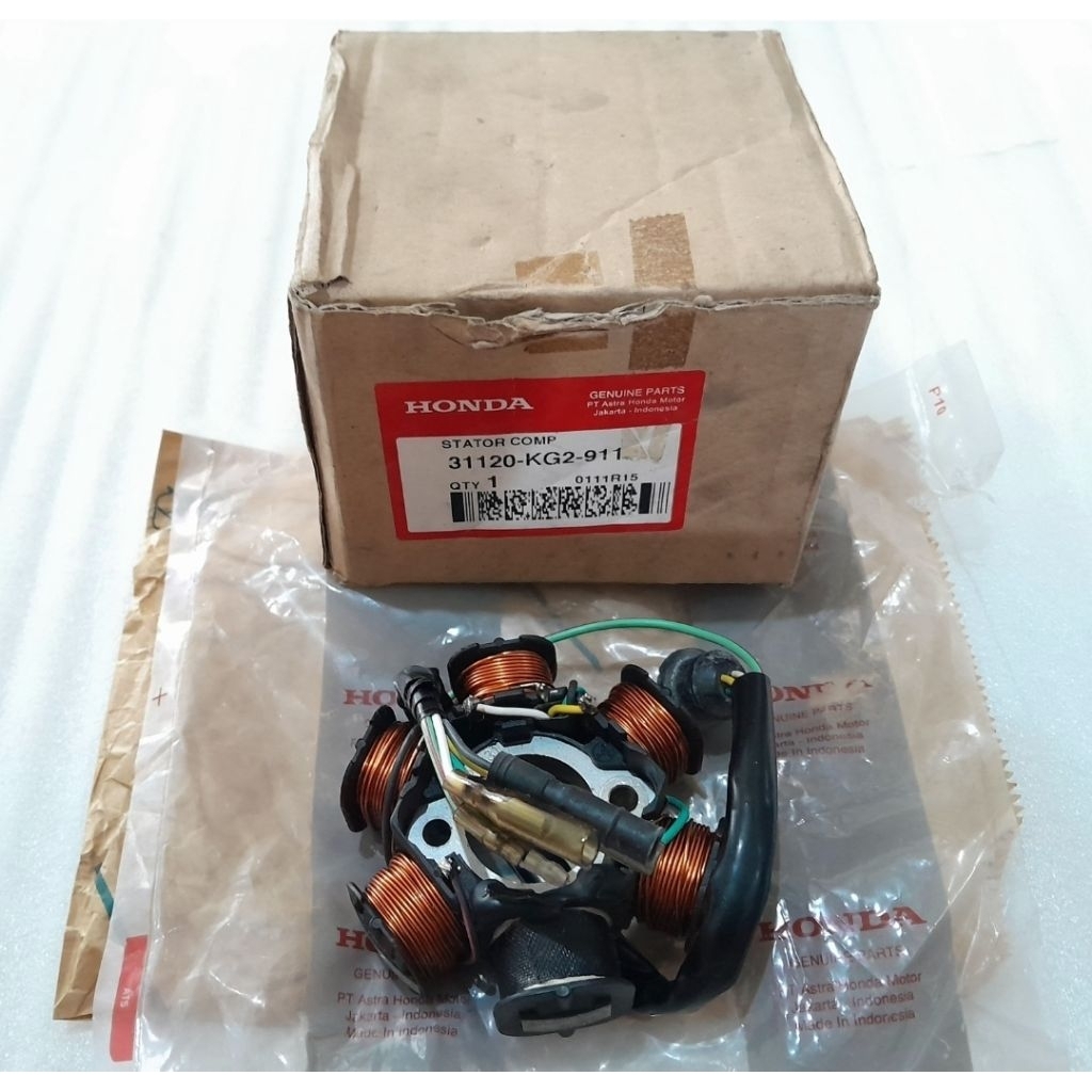 Spul spull assy honda GL 100 GL 125 CDi GL MAX GL PRO Original baru