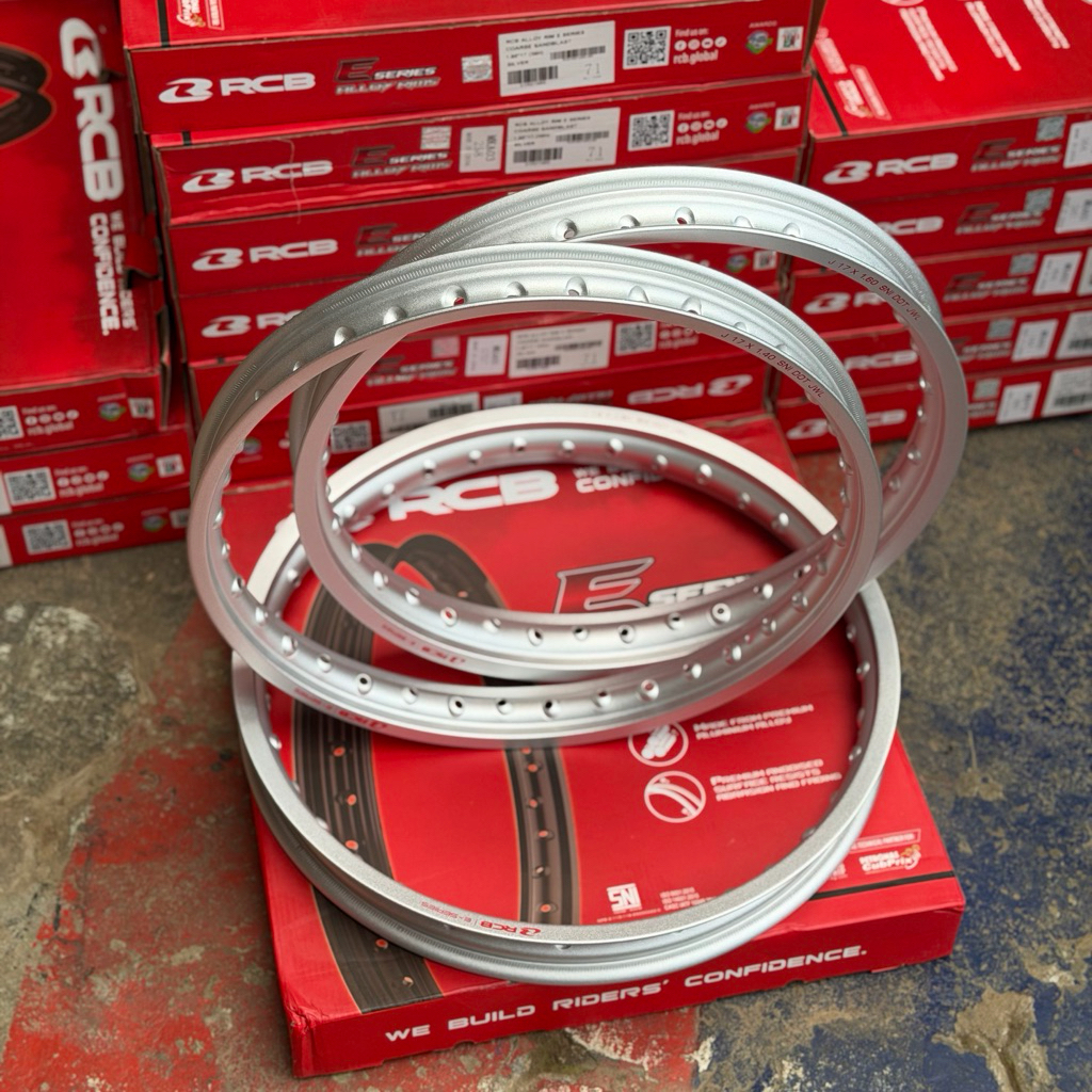 vleg jari jari ruji RCB titanium brown black silver 140 160 ring 17 ring 18