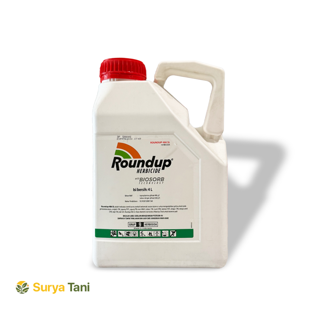 Round Up 4L Obat Sistemik | Pembasmi Rumput