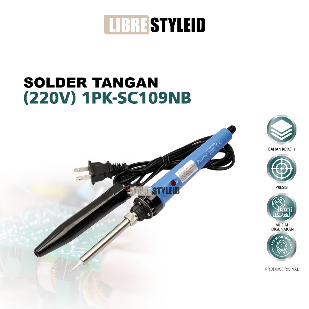 PROSKIT 1PK-SC109NB SOLDER TANGAN KERAMIK ORIGINAL - SOLDER PROSKIT 1PK-SC109NB HEATER KERAMIK ORIGI