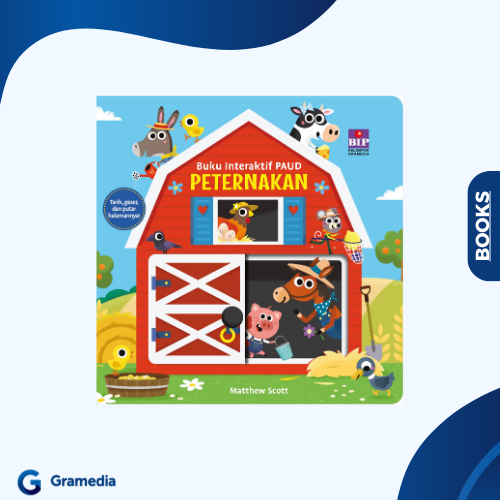 Gramedia Medan - Buku Interaktif PAUD: Peternakan