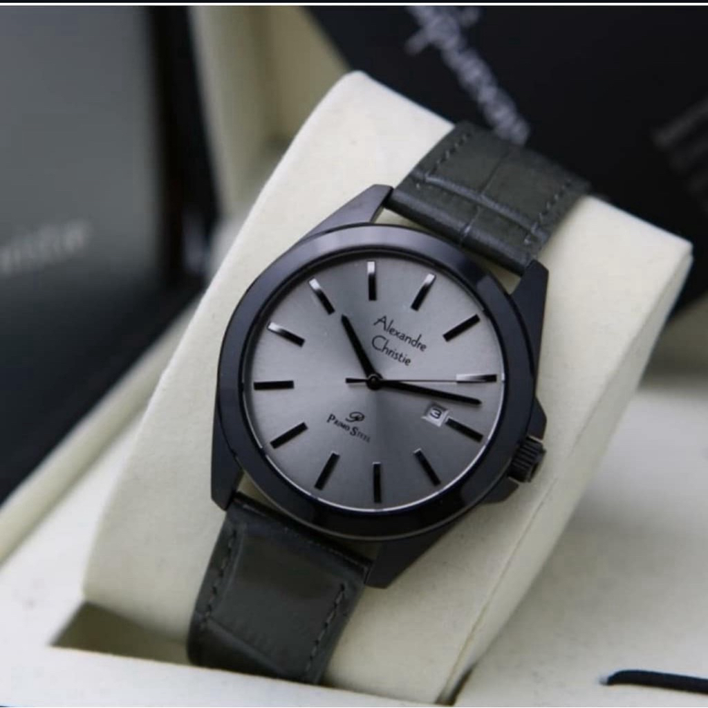 [PILIHAN WARNA LAIN GESER FOTONYA] PROMO ORIGINAL JAM TANGAN WANITA ALEXANDRE CHRISTIE CEWEK ANALOG 