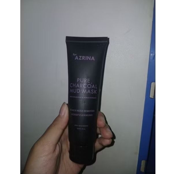 preloved masker azrina charcoal