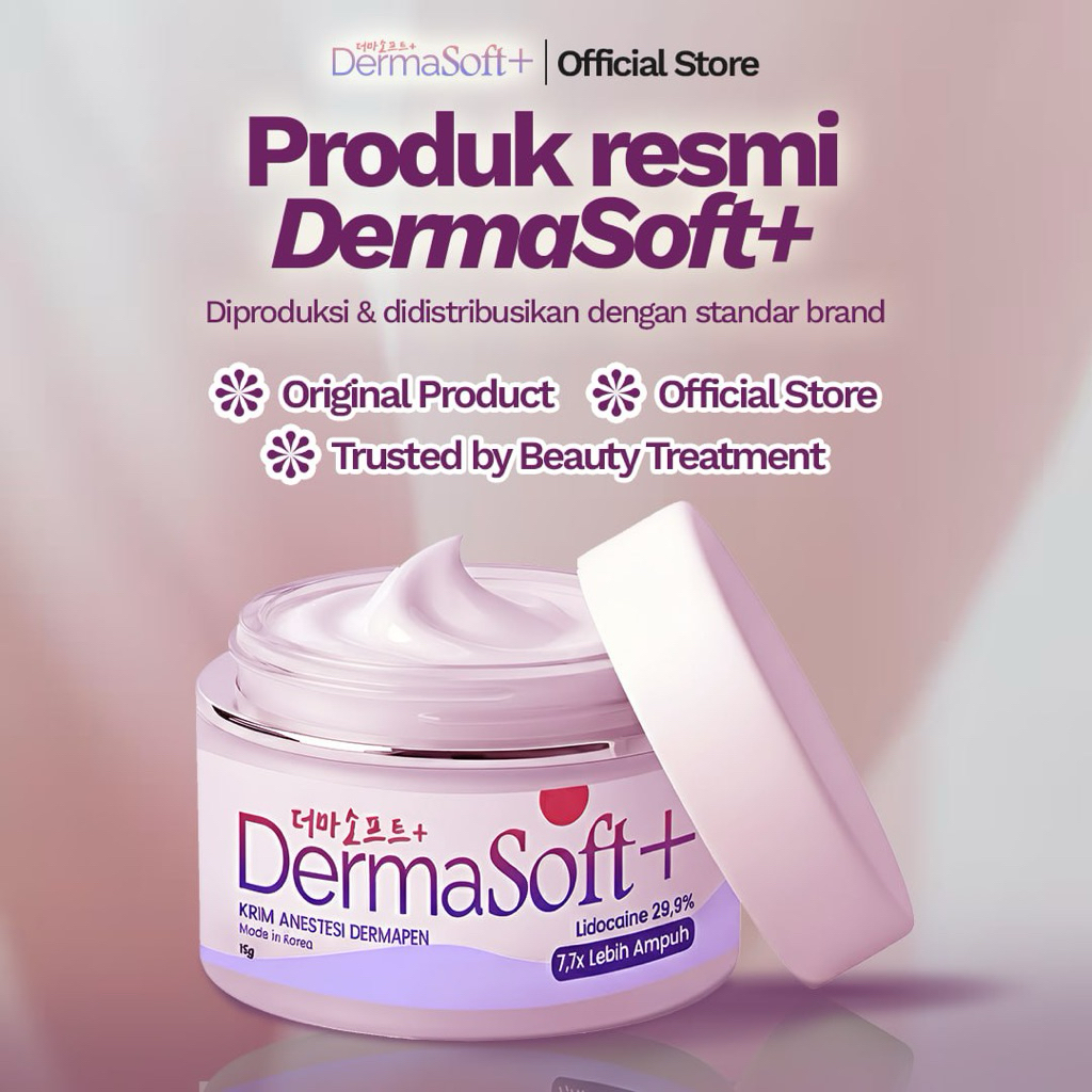 Krim Anestesi Dermapen 15g – Krim Numbing untuk Treatment Wajah Aman & Nyaman | Krim Pereda Rasa unt