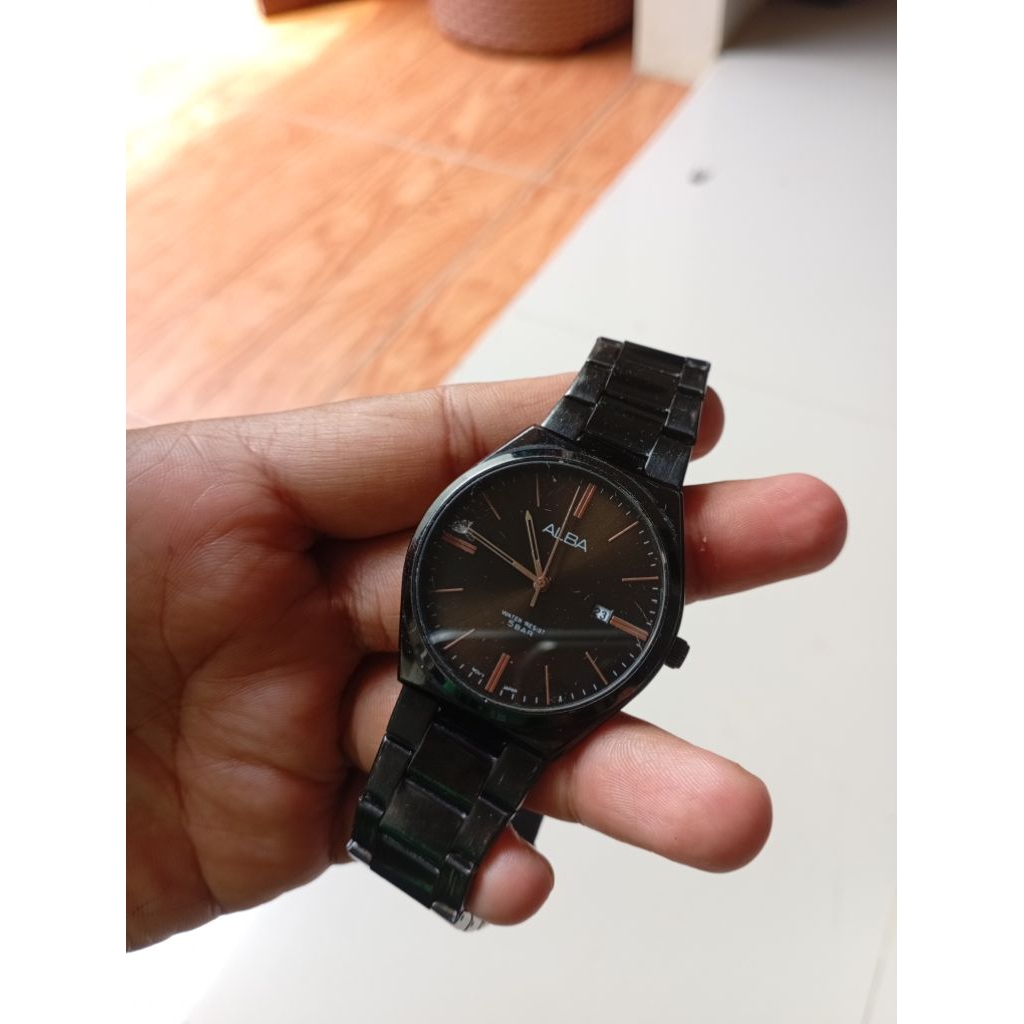 jam tangan Alba second original