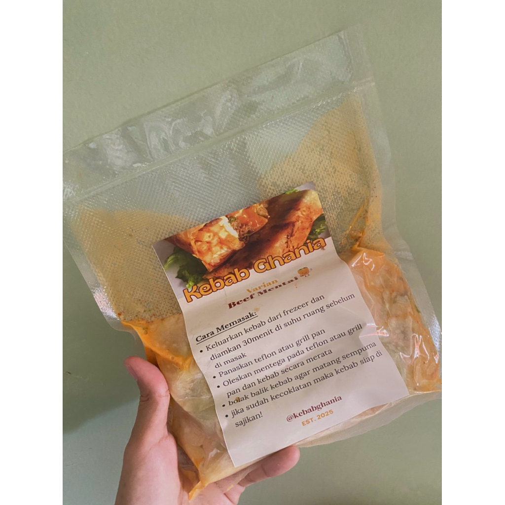 KEBAB FROZEN / KEBAB MENTAI FROZEN / KEBAB MENTAI / BEEF KEBAB / KEBAB MURAH