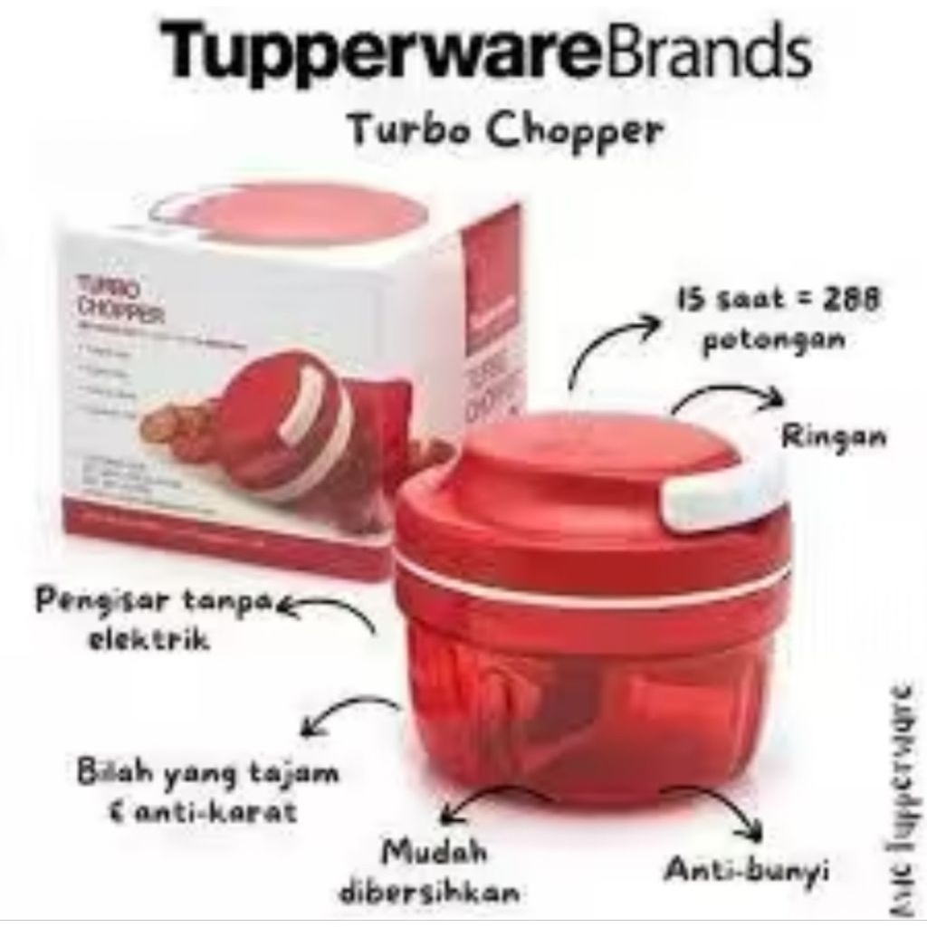 Tupperware turbo chopper