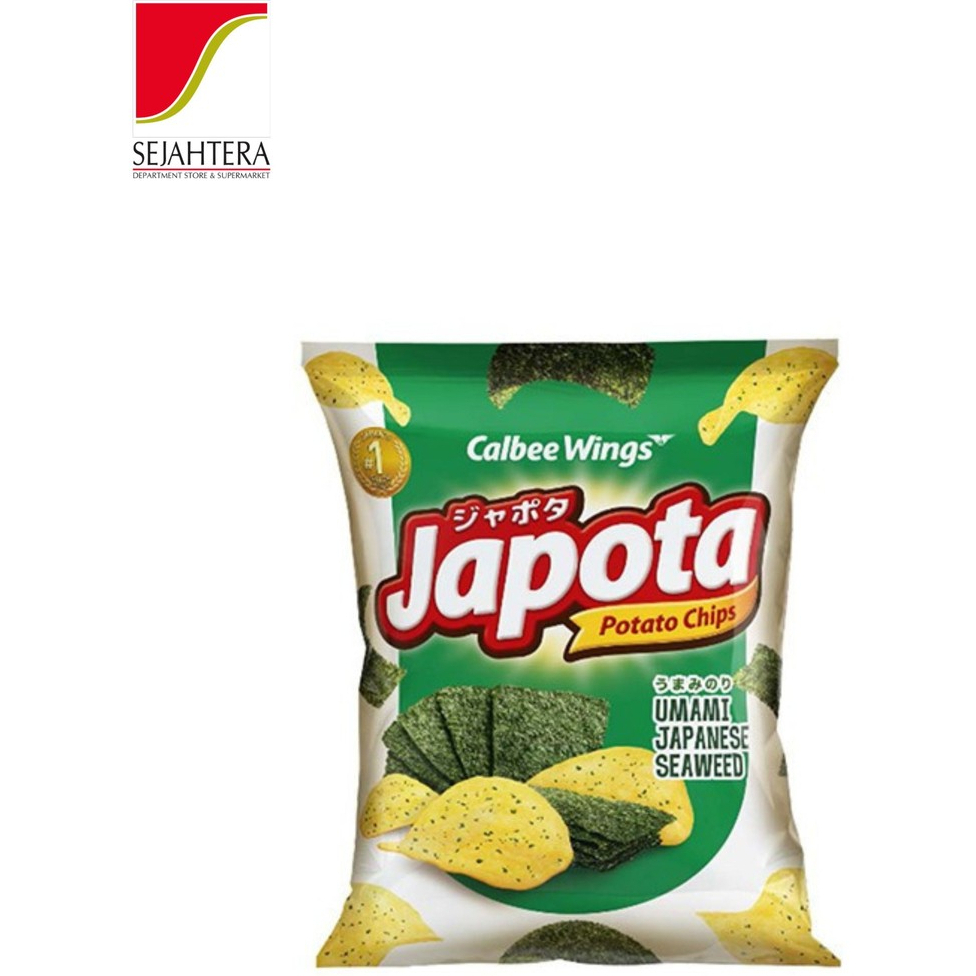 JAPOTA POTATO CHIPS SEAWEED 120gr