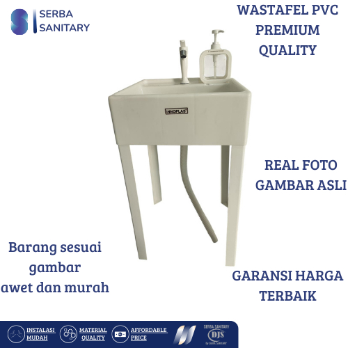 Wastafel plastik cuci tangan premium innoplas