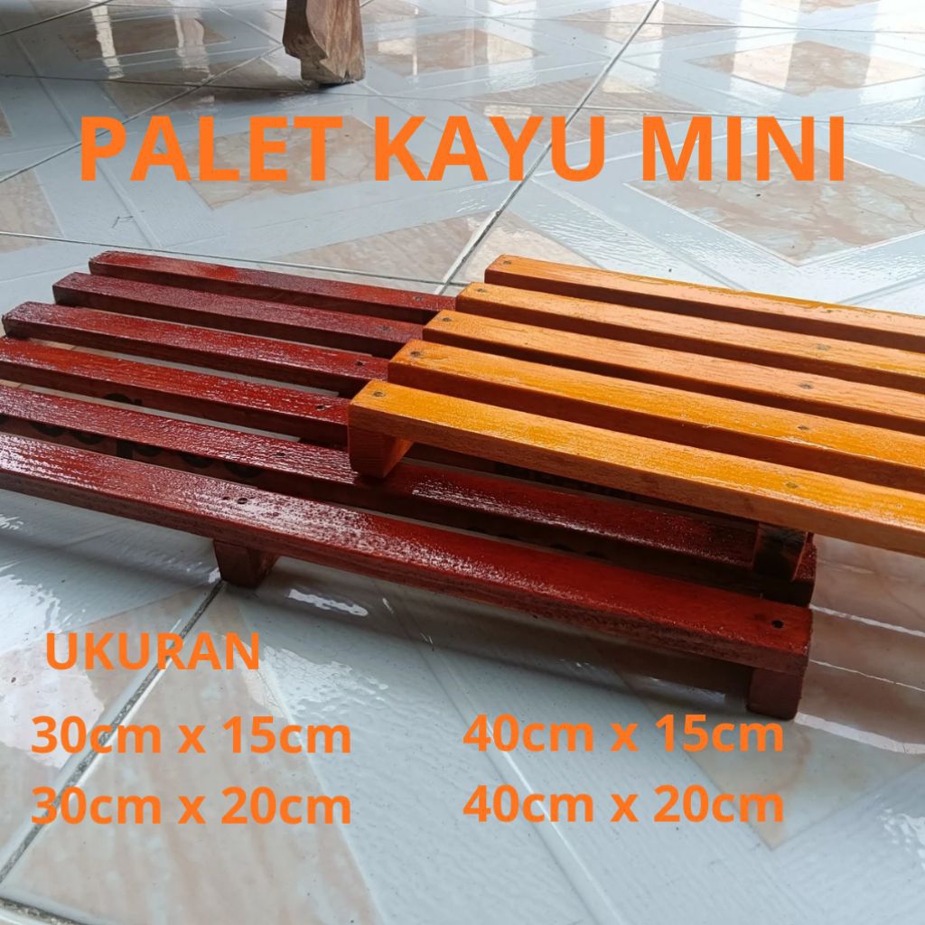 PALET KAYU MINI/TATAKAN KAYU SERBAGUNA