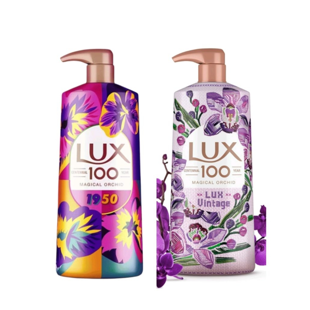 lux sabun cair kemasan botol pump 500g magical orchid