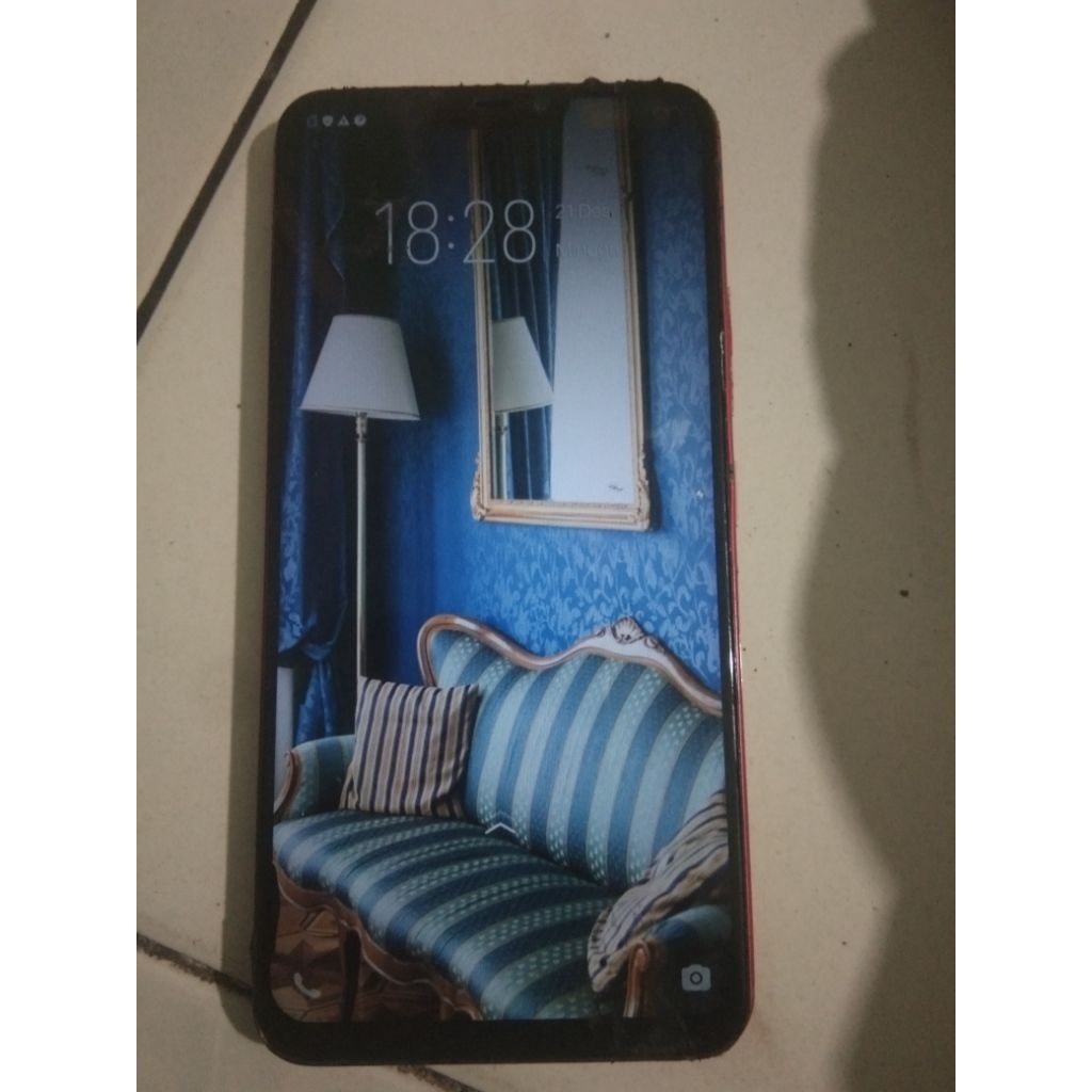 vivo y81. ram 3 gb normal, minus cek dekripsi