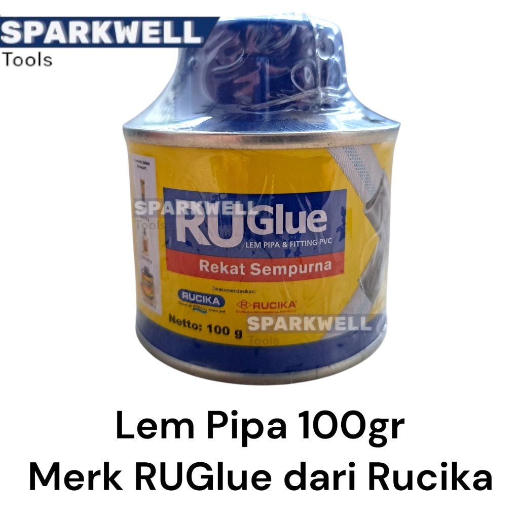 RUGLUE Lem Pipa 100gr Kaleng