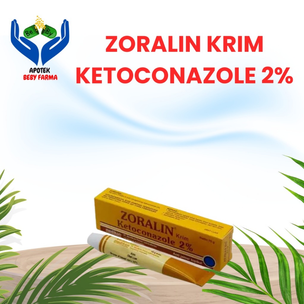 zoralin krim ketoconazole 2%