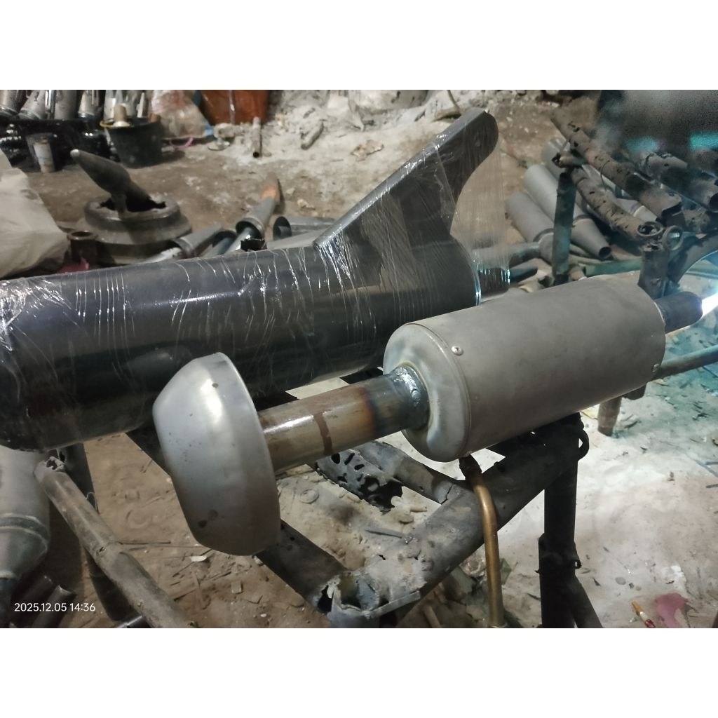 KNALPOT REGULASI MP7 HONDA BEAT LOBANG OUT 35