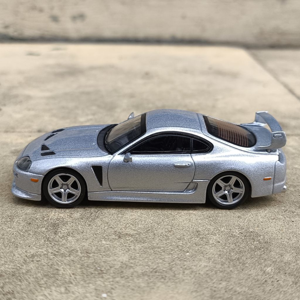 Mini GT Toyota TRD 3000GT Alpine Silver Metallic (Supra Mk. IV)