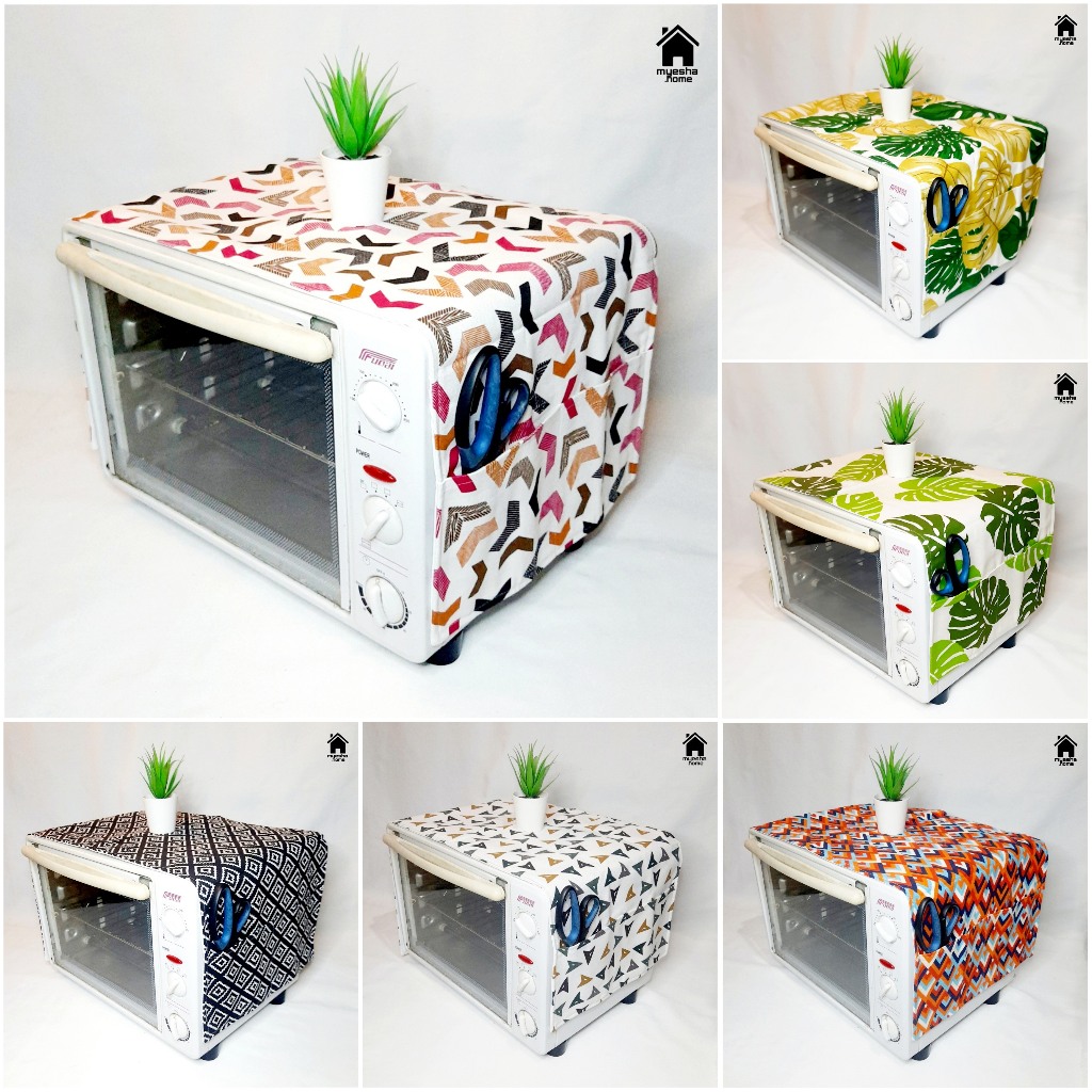 Cover Sarung Tempat Tutup Microwave/Mikrowave Oven Motif Minimalis