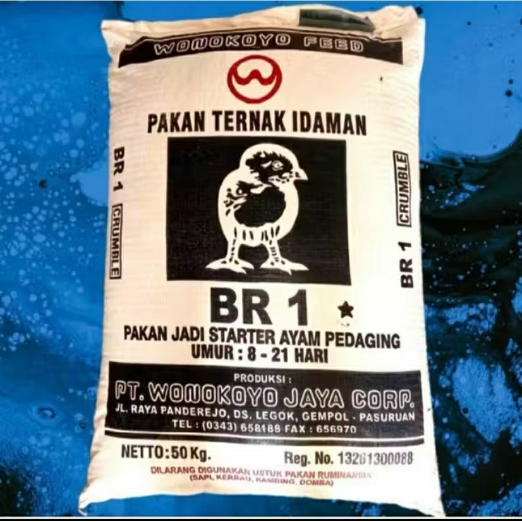 Br 1 wonokoyo starter Pur ayam pakan anakan ayam