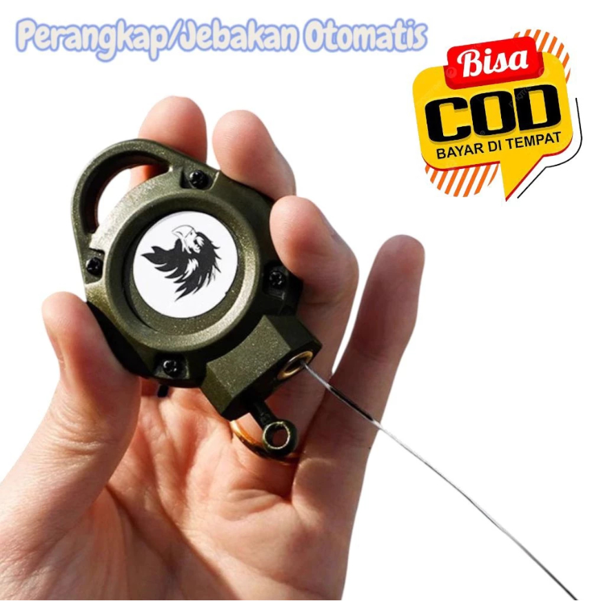 Jerat burung otomatis Perangkap Burung otomatis outdoor dengan desain simpel dan logo burung khas ya