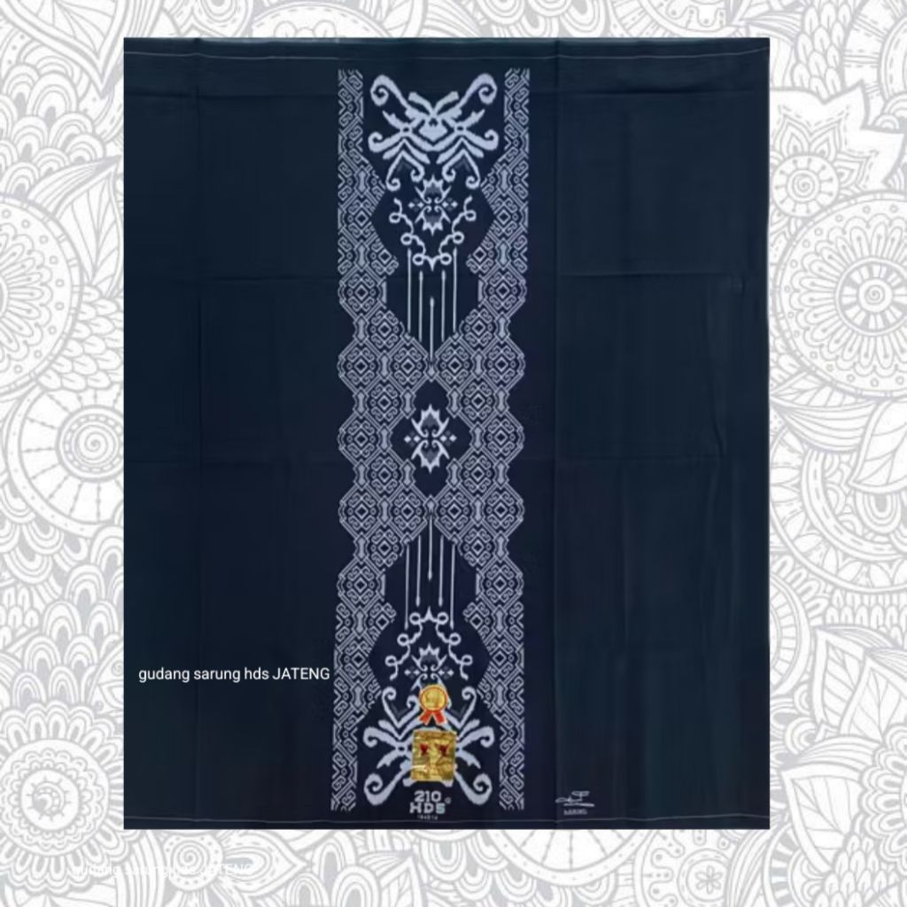 Sarung HDS Original 100% Samarinda | Warna Polos & batik Elegan – Sarung Idaman Pria