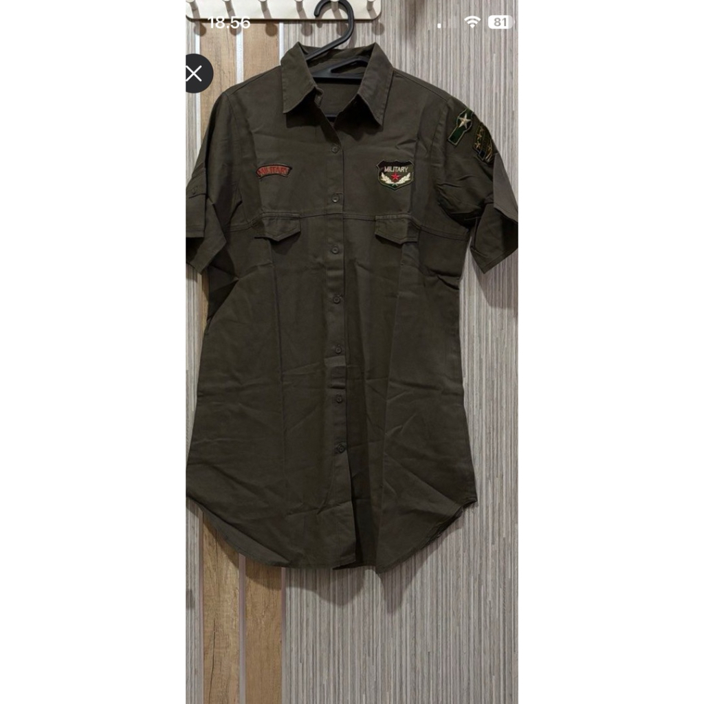 dress army hijau