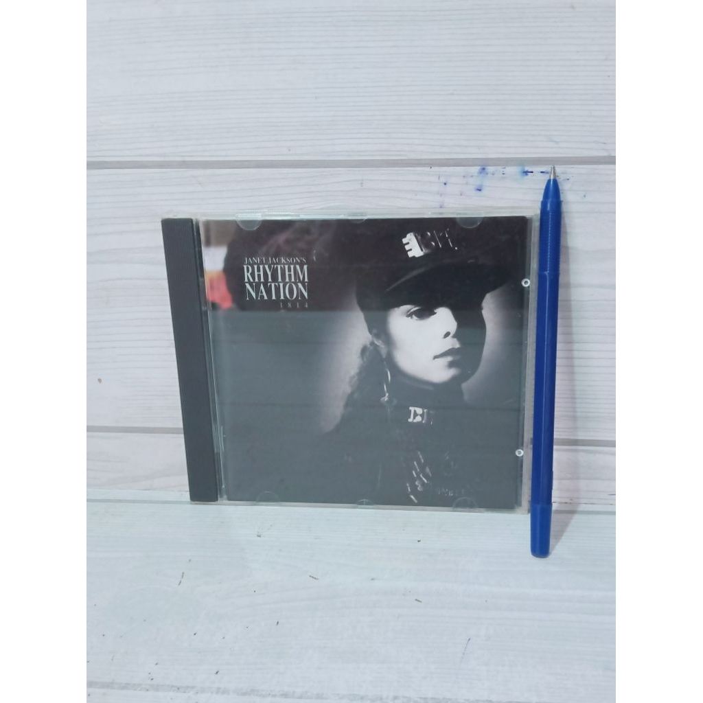KASET CD JANET JACKSON'S RHYTHM NATION 1814 CD 3920 A&M RECORDS