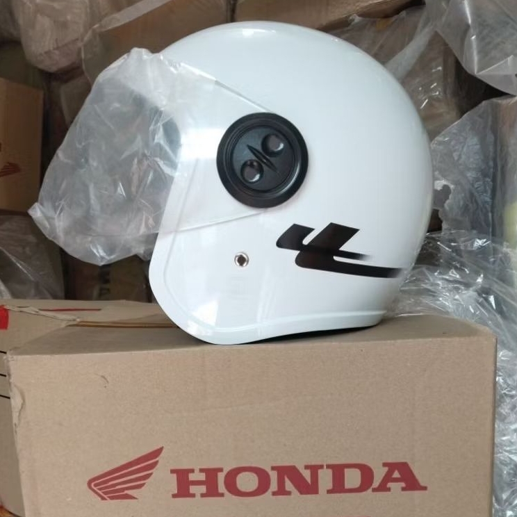 HELM SCOOPY putih Original HONDA
