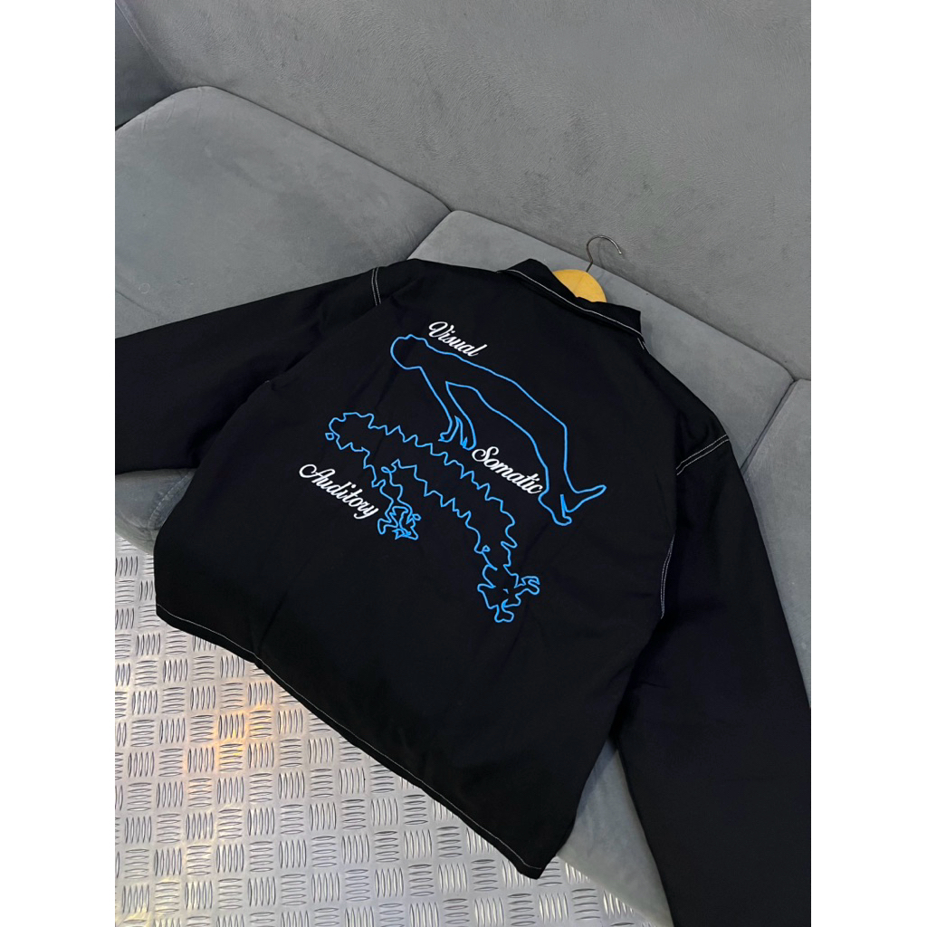 Boxy Work Jacket Black