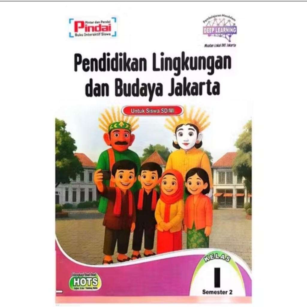 Buku LKS PLBJ Kelas 1 SD/MI Kurikulum Merdeka Semester 2