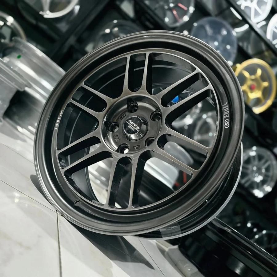 Velg Mobil Racing Pelek JDM Ring17 enkei rpf1 r17 lebar 8 et 22 Innova Camry Alphard Rush CR-V Civic