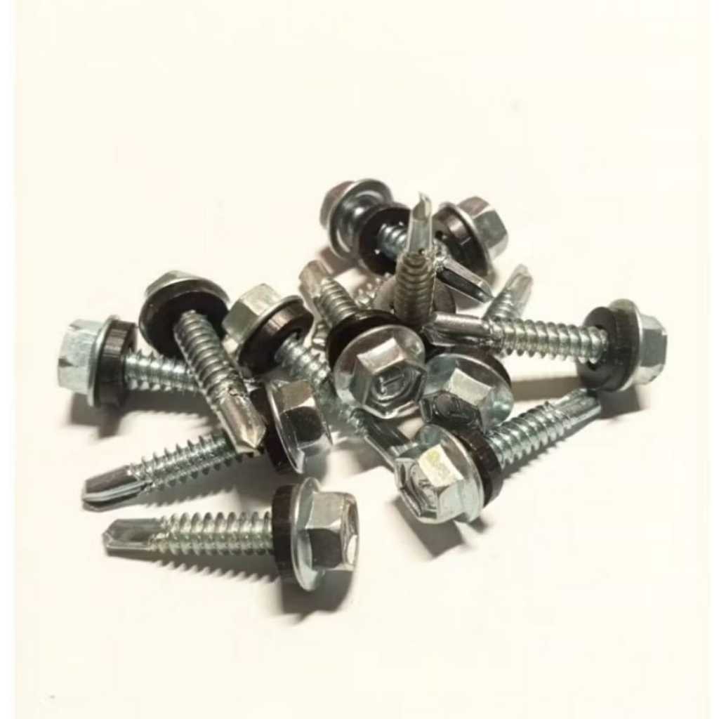 Baut Skrup Roofing Stainless 2,5cm /12 X 25/Roofing Stainless ss304