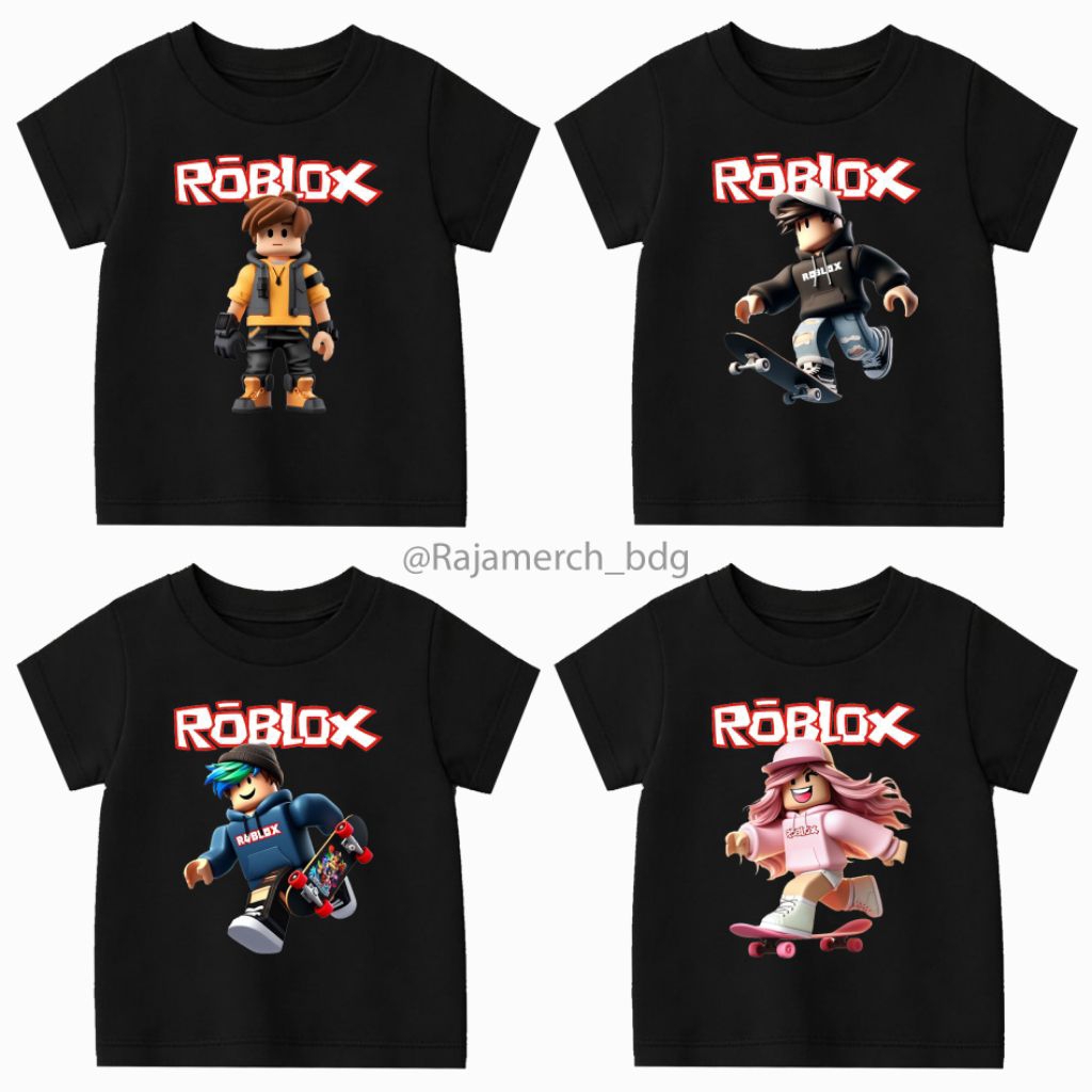 BAJU KAOS ANAK ROBLOX BOYS ROBLOX GIRLS KAOS ANAK KARAKTER ROBLOX