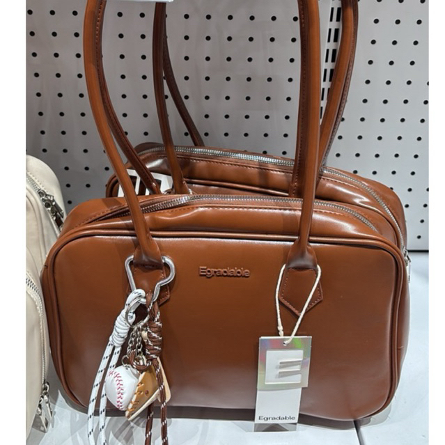 Tas Shoulder bag brown cokelat egradable underarm bag OHSOME