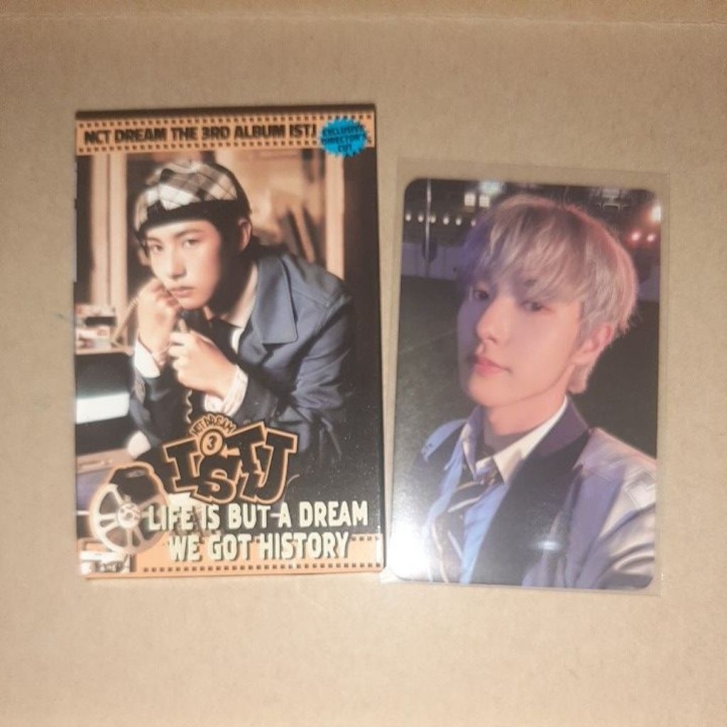 nct dream istj album qr pc renjun (unsealed fullset)