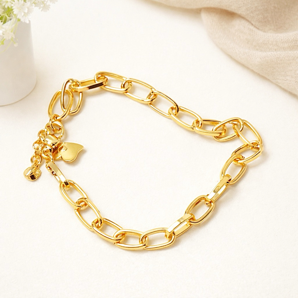 Gelang Fansi Anti Karat Titanum Cantik